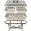 2 Piece Chafing Dish Set Stainless Steel