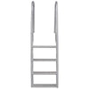 4-Step Dock/Pool Ladder Aluminium 167 cm
