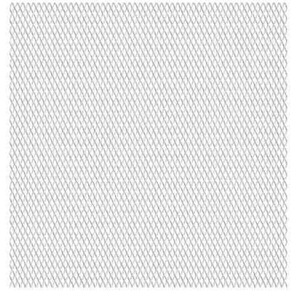 Garden Wire Fence Stainless Steel 100x85 cm 30x17x2.5mm