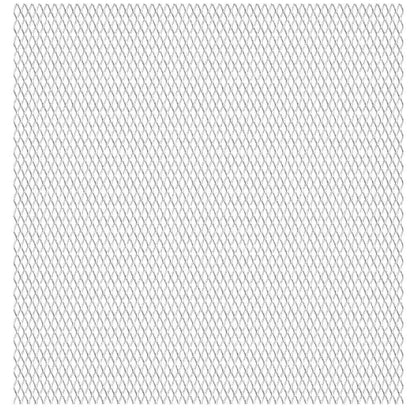 142284 vidaXL Garden Wire Fence Stainless Steel 50x50 cm 45x20x4 mm