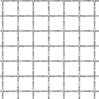 Crimped Garden Wire Fence Stainless Steel 39.4"x33.5" 0.4"x0.4"x0.1