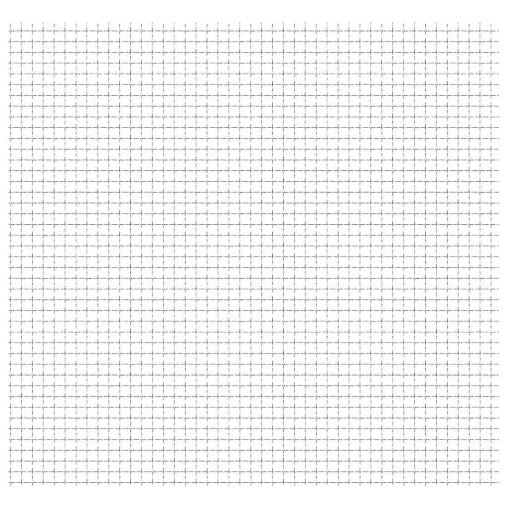 Crimped Garden Wire Fence Stainless Steel 19.7"x19.7" 1.2"x1.2"x0.1