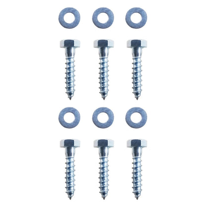 L-shaped Ground Anchors 2 pcs Galvanised Steel 5x5x50 cm
