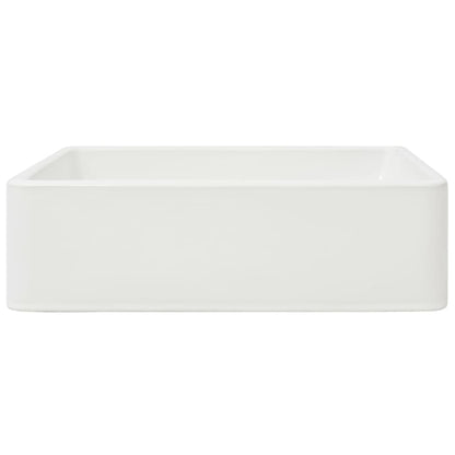 Basin Ceramic White 41x30x12 cm