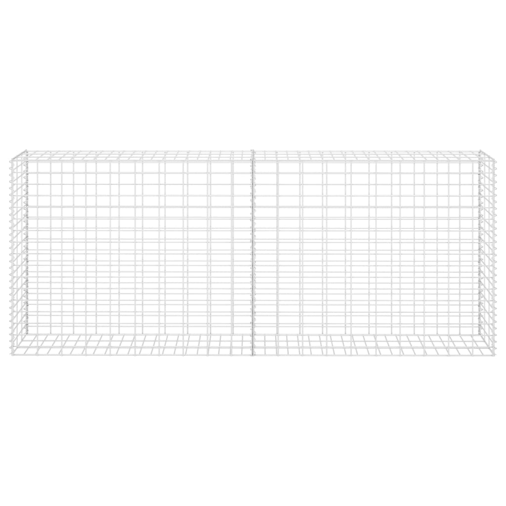 Gabion Basket Galvanized Steel 33.5"x11.8"x78.7"
