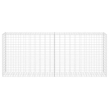Gabion Basket Galvanized Steel 33.5"x11.8"x78.7"