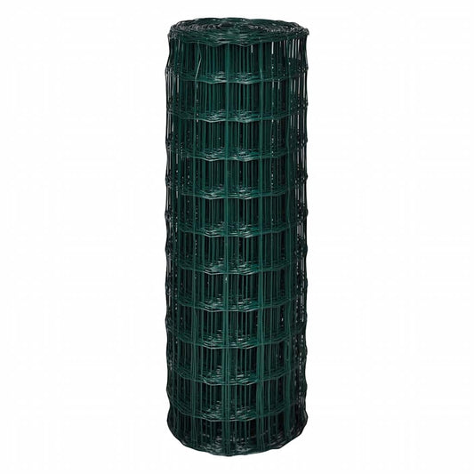Euro Fence Steel 25x1.7 m Green