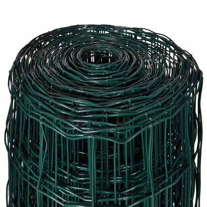 Euro Fence Steel 25x1.7 m Green