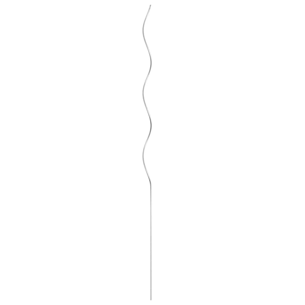 Spiral Plant Support | Set of 20 | Silver | Galvanised steel