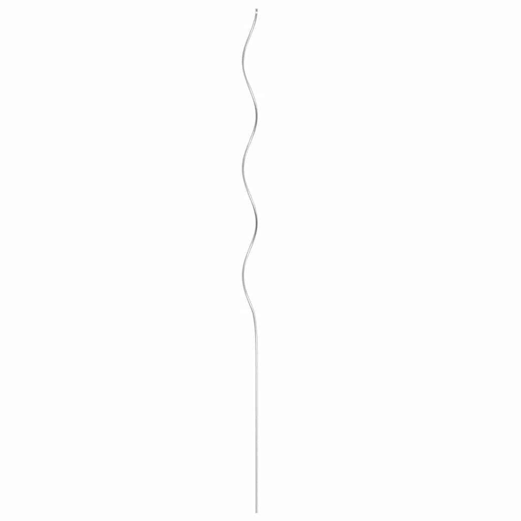 Spiral Plant Support | Set of 20 | Silver | Galvanised steel
