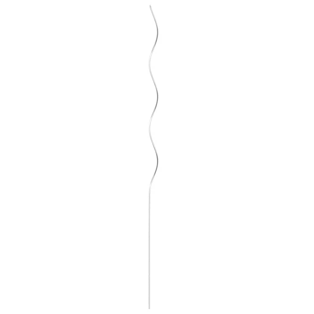 Spiral Plant Support | Set of 20 | Silver | Galvanised steel