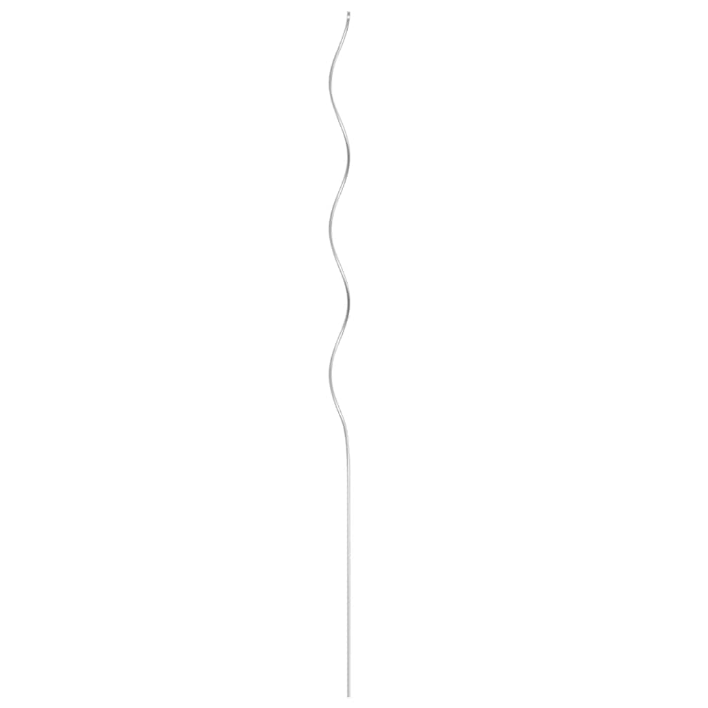 Spiral Plant Support | Set of 5 | Silver | Galvanised steel