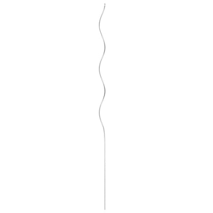 Spiral Plant Support | Set of 5 | Silver | Galvanised steel