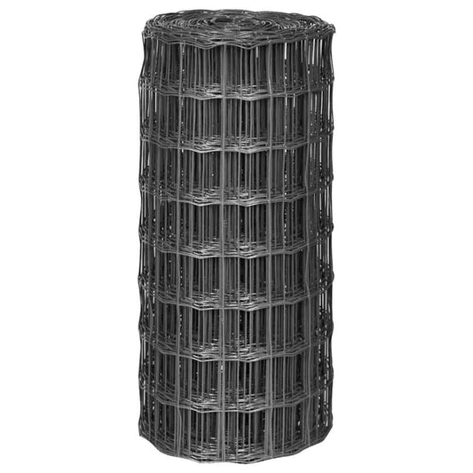 Wire Fences PVC-coated iron Grey
