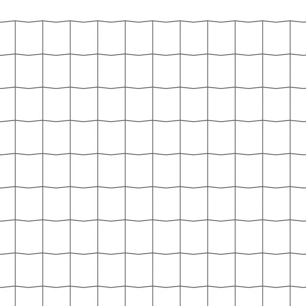 Wire Fences PVC-coated iron Grey