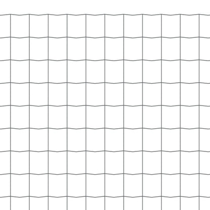 142510 vidaXL Euro Fence Steel 10x1,2 m Grey