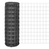 Euro Fence Steel 25x1.2 m Grey