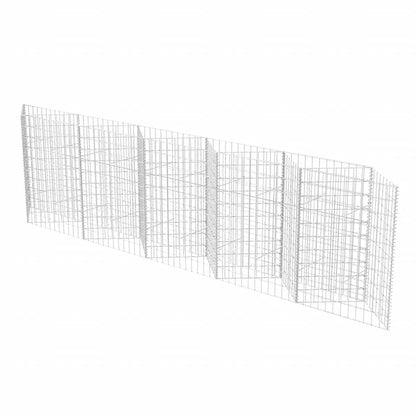 Gabion Basket Galvanised Steel 300x30x100 cm