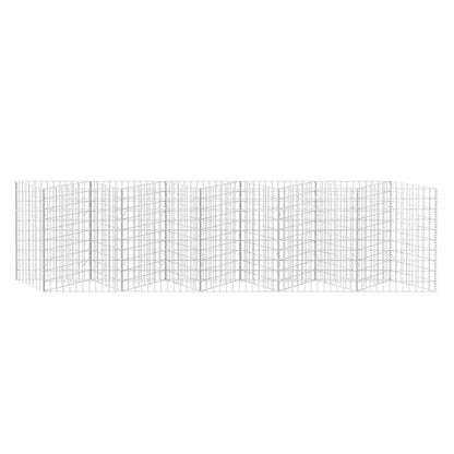 Gabion Basket Galvanised Steel 300x30x100 cm