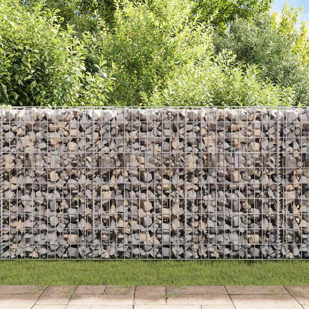 Gabion Basket Galvanized Steel 47.2"x11.8"x39.4"