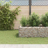 Gabion Raised Bed Steel 141.7"x35.4"x19.7"