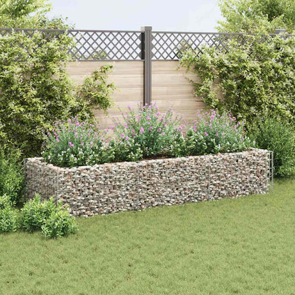 Gabion Raised Bed Steel 106.3"x35.4"x19.7