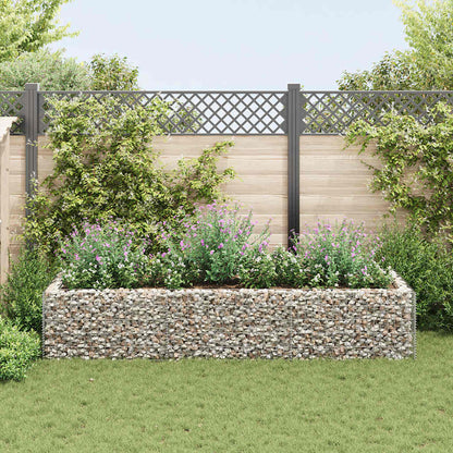 Gabion Raised Bed Steel 106.3"x35.4"x19.7