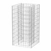 Gabion Raised Bed Steel 19.7"x19.7"x39.4"