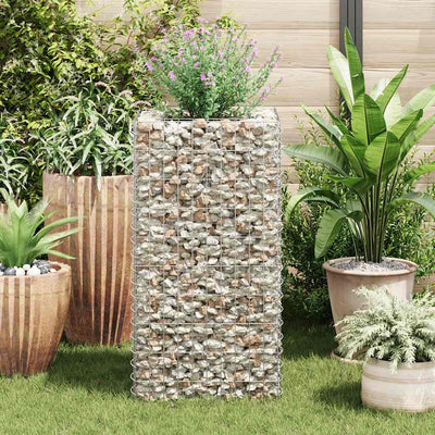 Gabion Raised Bed Steel 19.7"x19.7"x39.4"