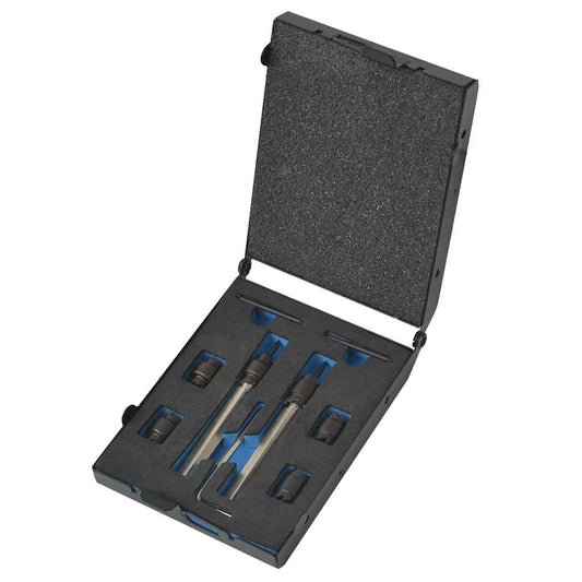 210386 vidaXL Nine Piece Spot Weld Cutter Set HSS