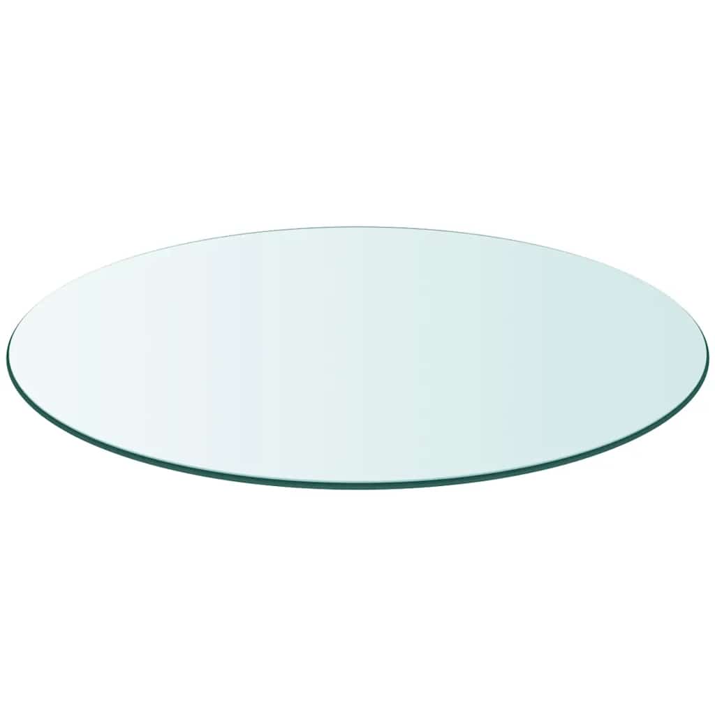 Table Top Tempered Glass Round 400 mm