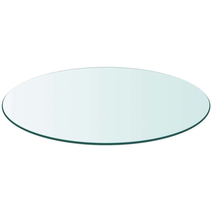 Table Top Tempered Glass Round 500 mm