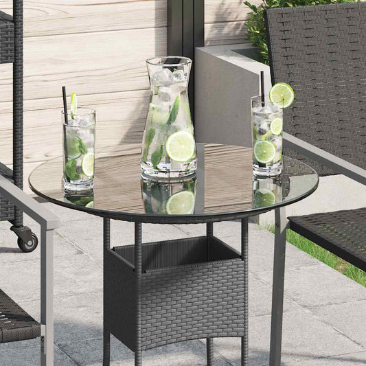 Table Top | Clear | Tempered Glass | 50 cm diameter | Scratch-resistant