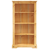 4-Tier Bookcase Mexican Pine Corona Range 80x29x150 cm