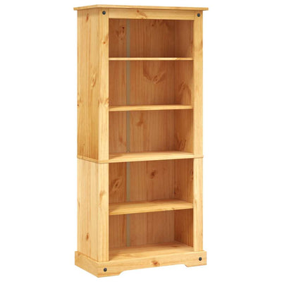 5-Tier Bookcase Mexican Pine Corona Range 31.5"x15.7"x66.9"