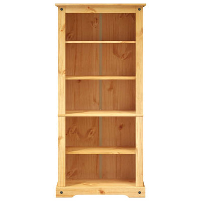 5-Tier Bookcase Mexican Pine Corona Range 31.5"x15.7"x66.9"