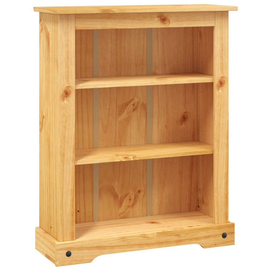 3-Tier Bookcase Mexican Pine Corona Range 31.5"x11.4"x39.4"
