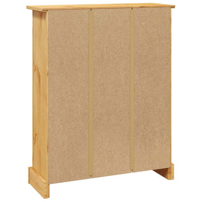 3-Tier Bookcase Mexican Pine Corona Range 31.5"x11.4"x39.4"