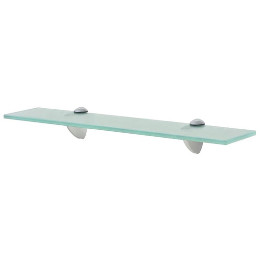 Floating Shelf | Clear | Tempered safety glass | 50 x 10 cm