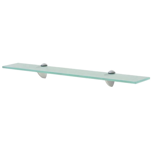 Floating Shelf | Clear | Tempered safety glass | 60x10 cm