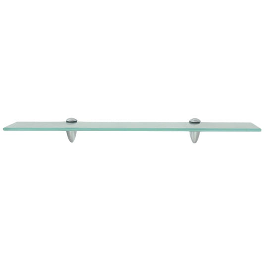 Floating Shelf | Clear | Tempered safety glass | 60x10 cm