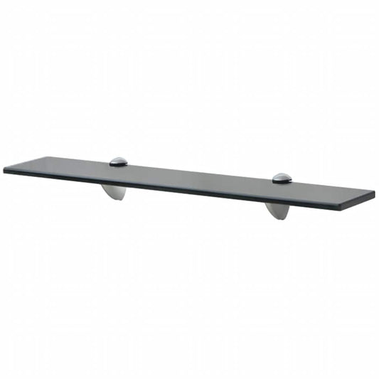Floating Shelf | Black | Tempered glass | Standard | Wall mounting