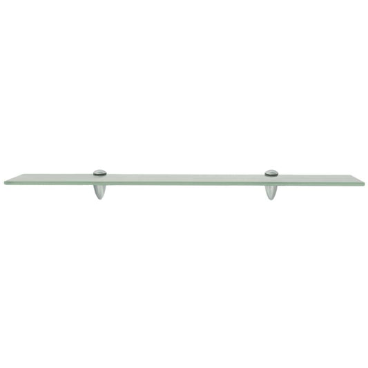 Floating Shelf | Frosted | Toughened safety glass and zinc alloy