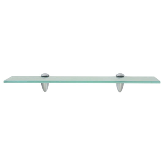 Floating Shelf | Clear | Tempered safety glass, Zinc alloy | 50 x 20 cm