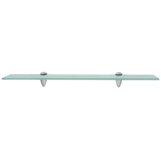Floating Shelf | Clear | Tempered safety glass, Zinc alloy | 60x20 cm