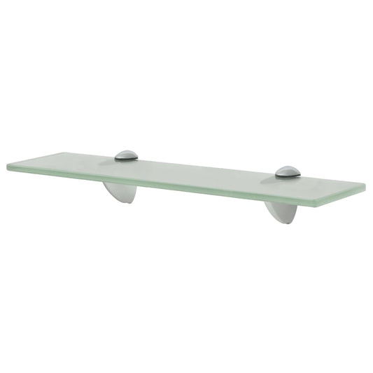Floating Shelf | Frosted | Tempered safety glass, Zinc alloy | Medium