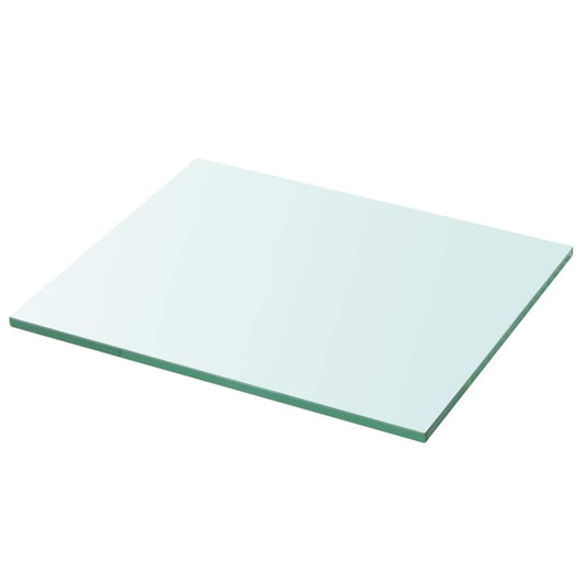 Glass Panel | Clear | Tempered Glass | 30x25cm | Durable
