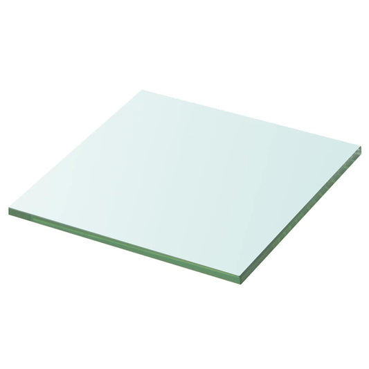 Glass Panel | Clear | Tempered glass | 30x30 cm | Glass Shelf Panel