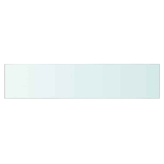 Glass Panel | Clear | Tempered Glass | 60 x 12 cm | Glass Shelf