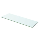 Shelf Panel Glass Clear 60x15 cm